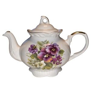 Vintage Arthur wood & son Staffordshire England est. 1884  number 6630 tea pot